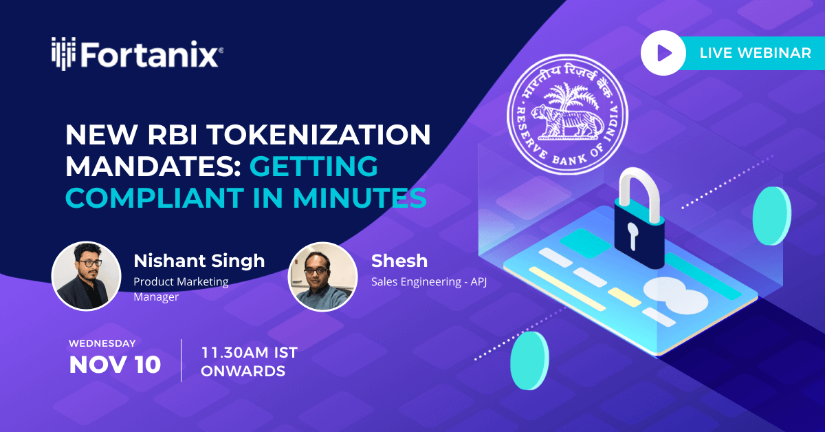 New RBI Tokenization Mandates: Getting Compliant in Minutes
